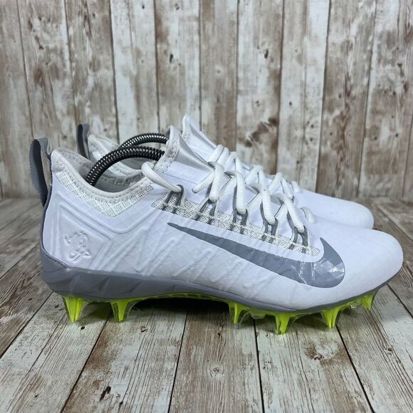 Nike Alpha Huarache 7 pro LAX wolf gray volt cj0265 101 mens‎ 8.5 - Picture 1 of 8